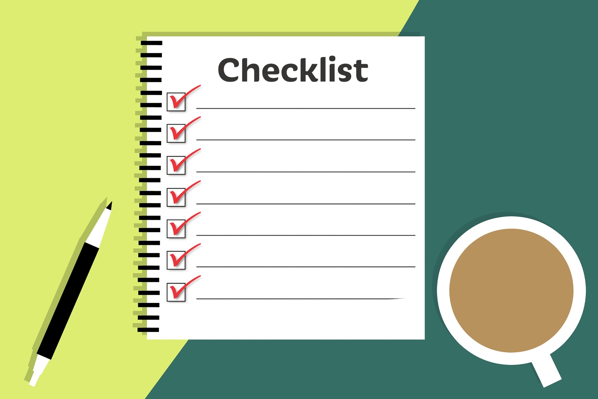 Free illustrations of Checklist